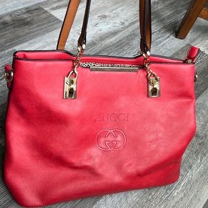 Red Gucci Bag